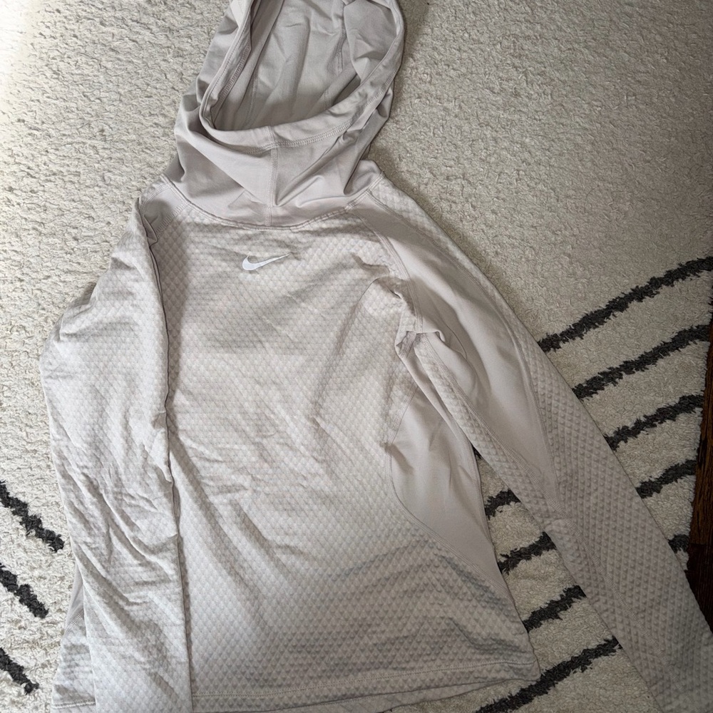 Nike Pro Cream Hoodie